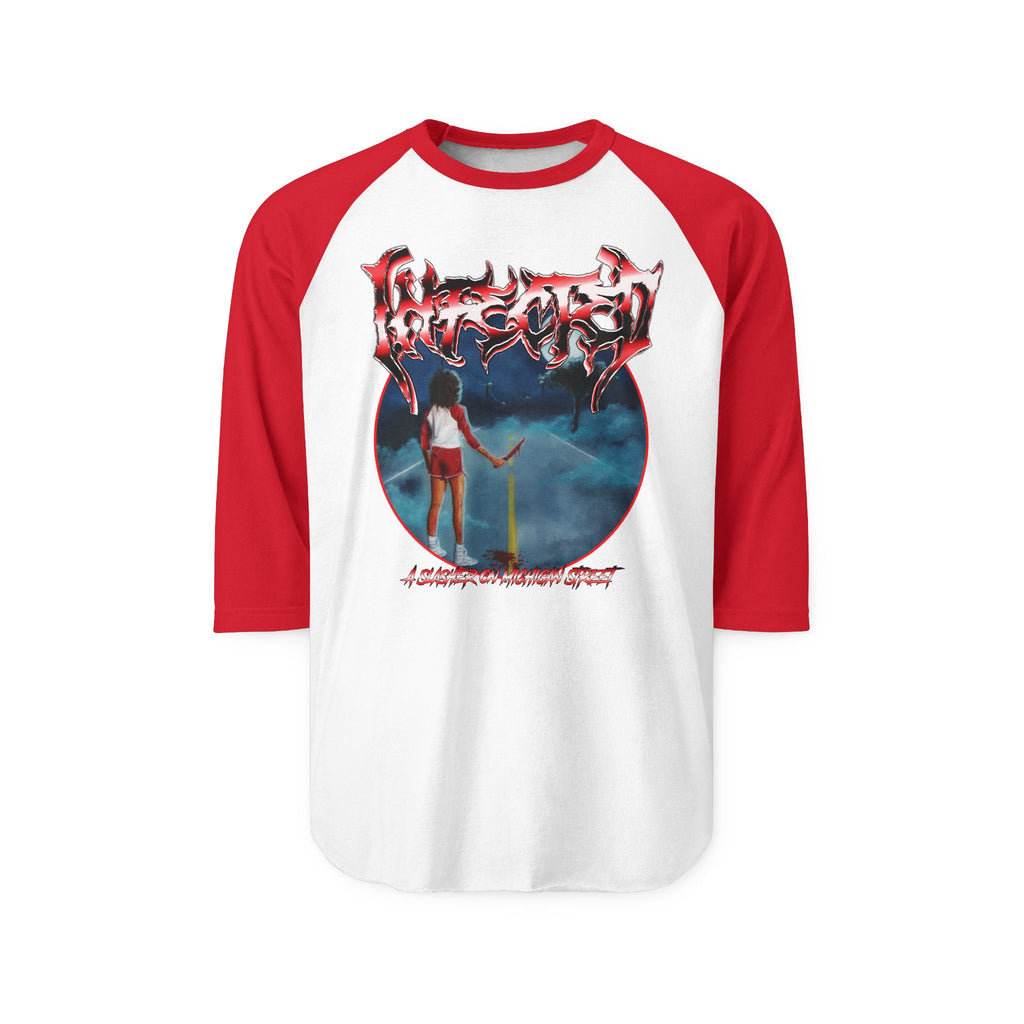 A Slasher On Michigan Street, Baseball Raglan