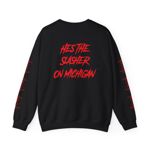 A Slasher On Michigan Street, Crewneck Sweatshirt